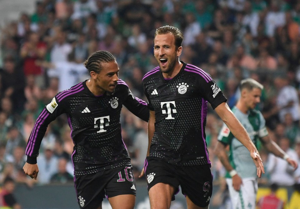 Harry Kane had a goal and assist on his Bayern Munich Bundesliga debut