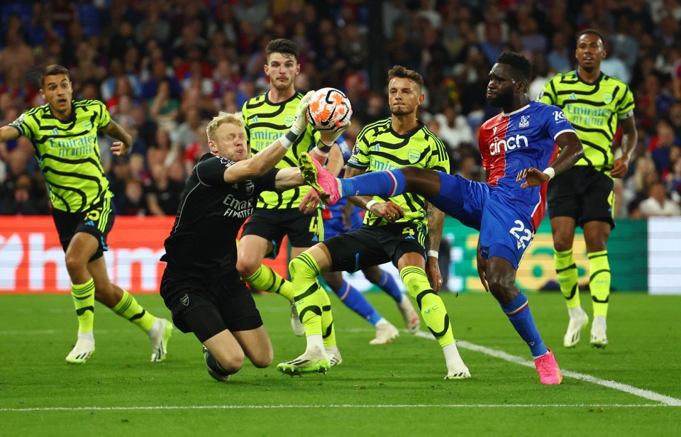 Aaron Ramsdale and his defenders kept a crucial clean sheet