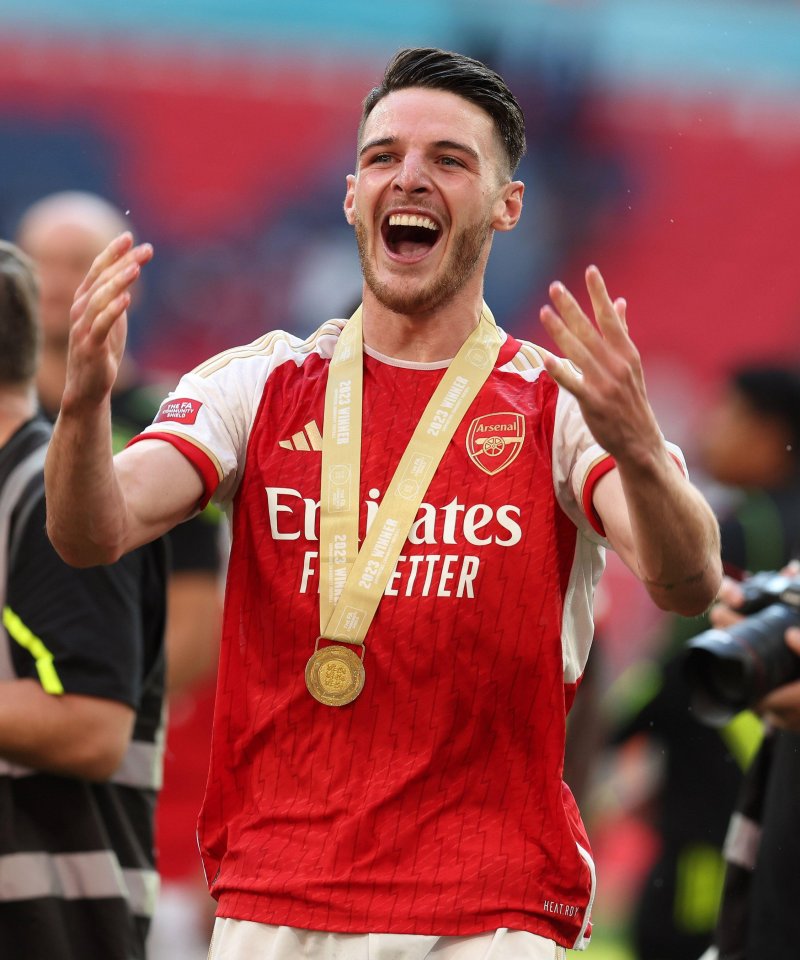 Declan Rice set Arsenal back £105m