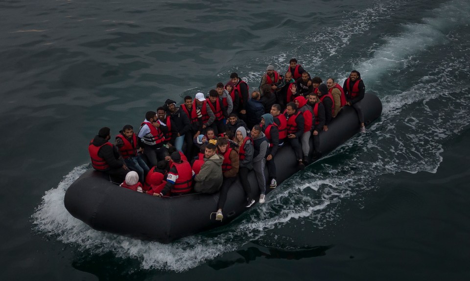 A boat carrying 50 migrants drifted into English waters earlier today