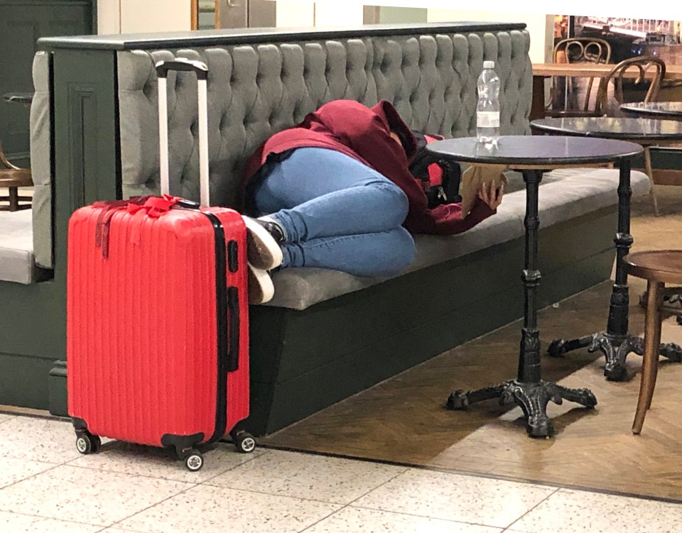 People have resorted to sleeping in airports or paying extortionate hotel fees