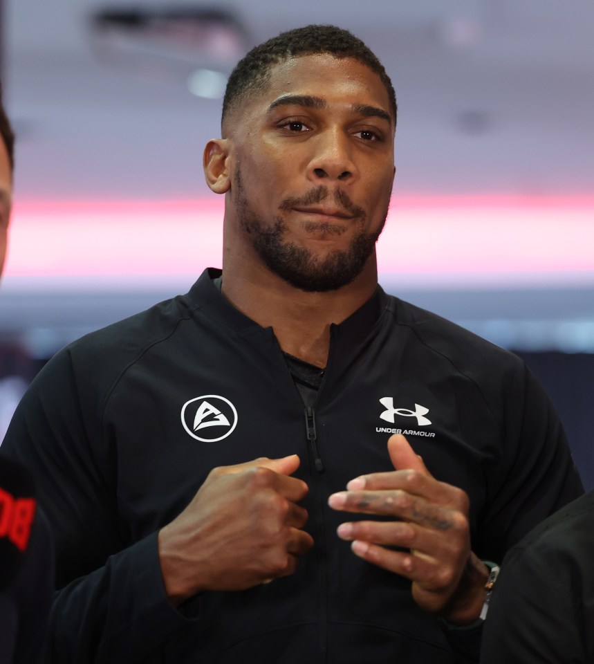 Matchroom are hoping to keep Anthony Joshua on the card