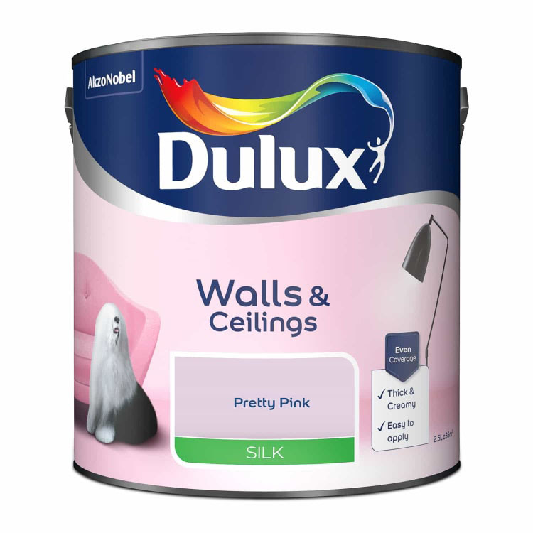 Grab a 2.5-litre tin of Dulux wall and ceiling paint for £15 at B&M