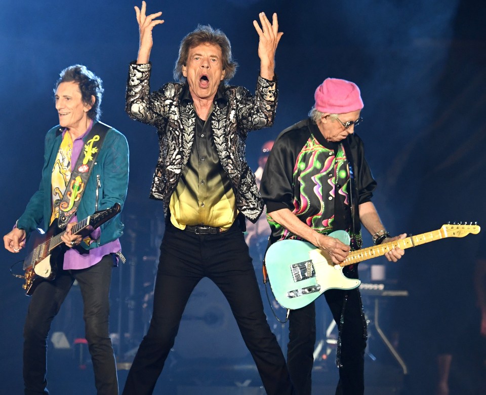 The Rolling Stones, above performing in London in 2018, have secretly revealed the name of their 31st studio album