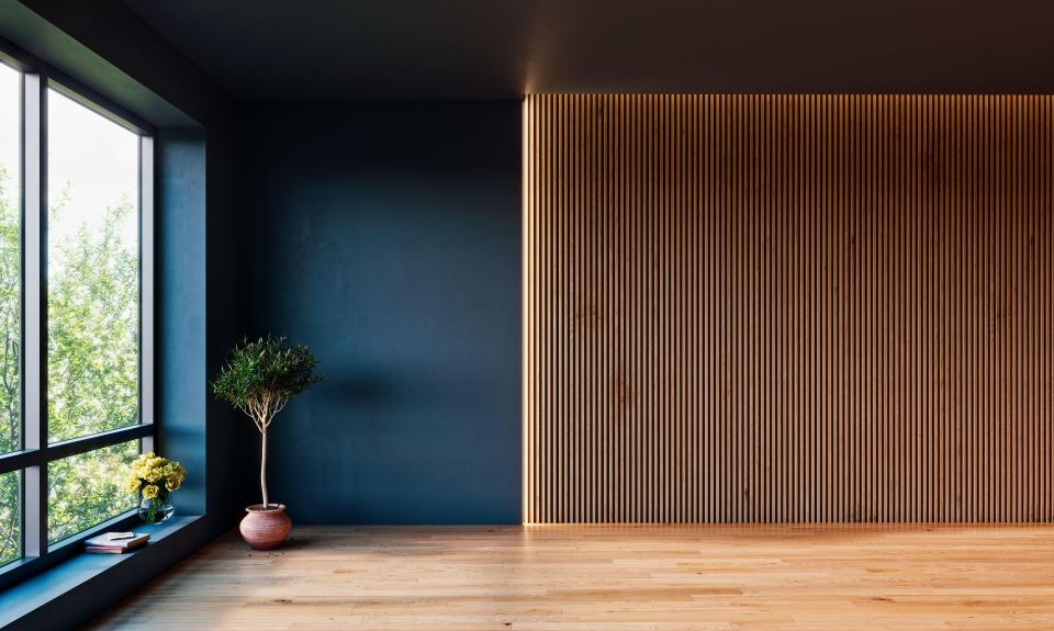 The experts at Swoon said that slat walls can lack style