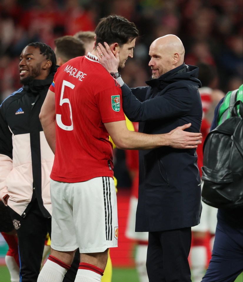 Erik ten Hag has told Harry Maguire to leave Man Utd if he doesn't want to fight for his place