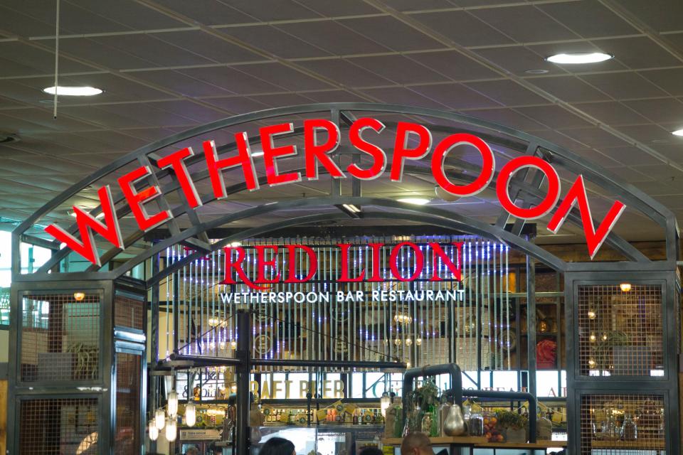 Wetherspoons is hiking prices of certain pints at some of its airport locations