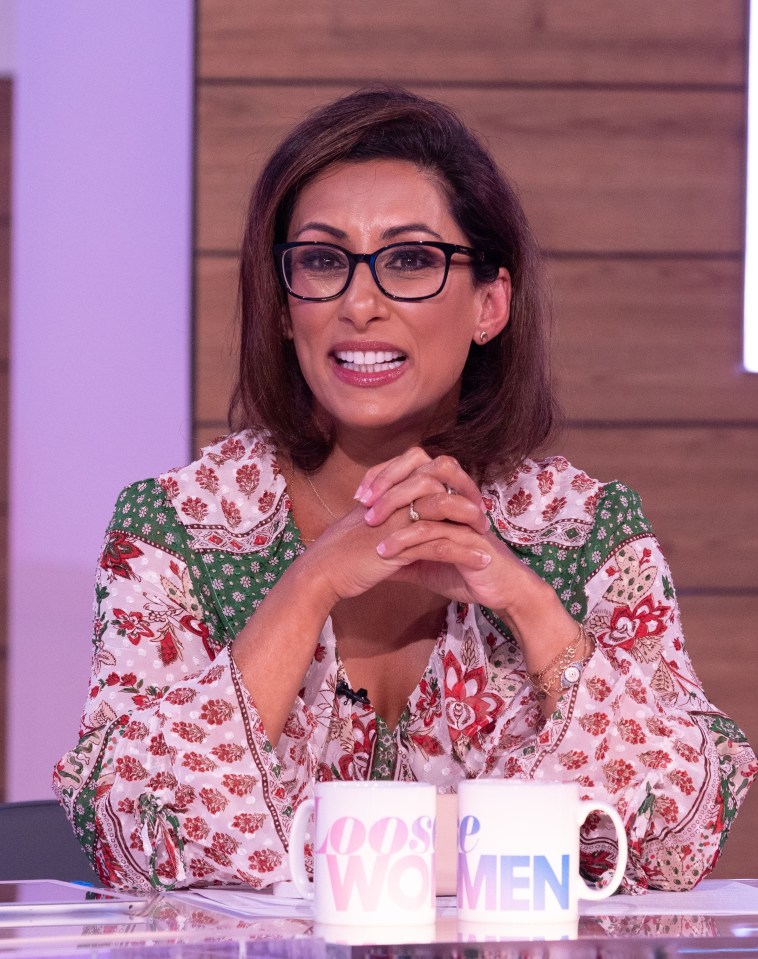 Saira enjoyed a five-year stint on Loose Women between 2015 and 2020