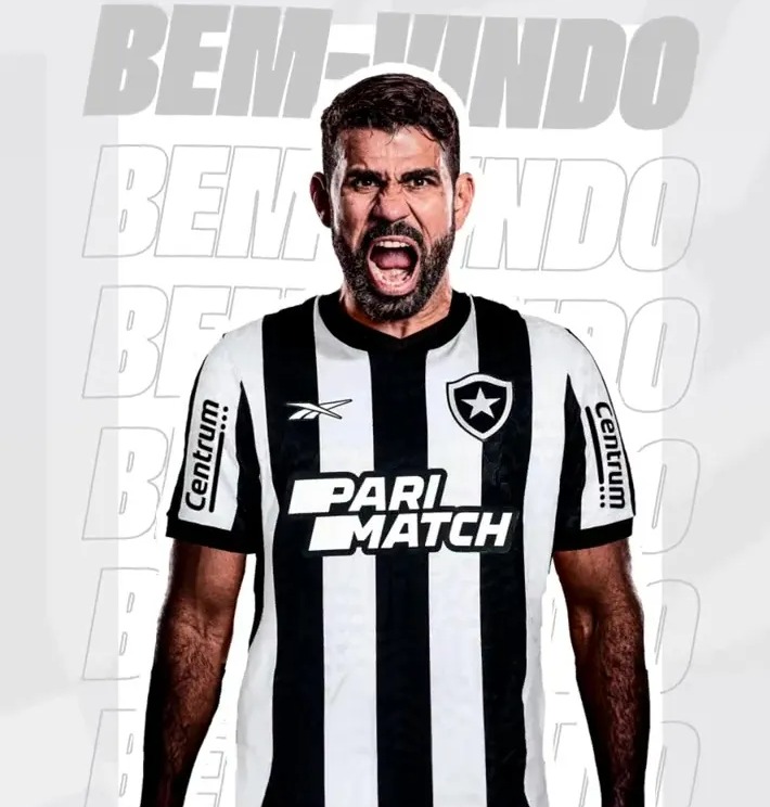 Diego Costa has joined Botafogo