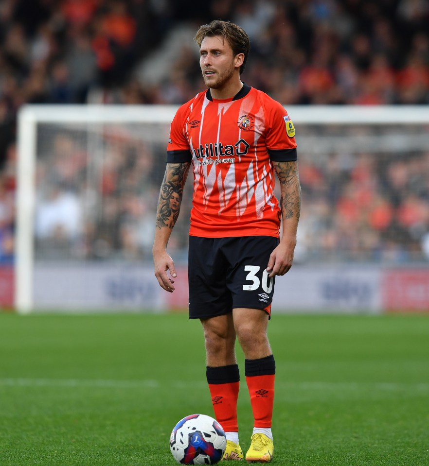 Luke Freeman is being released by Luton Town