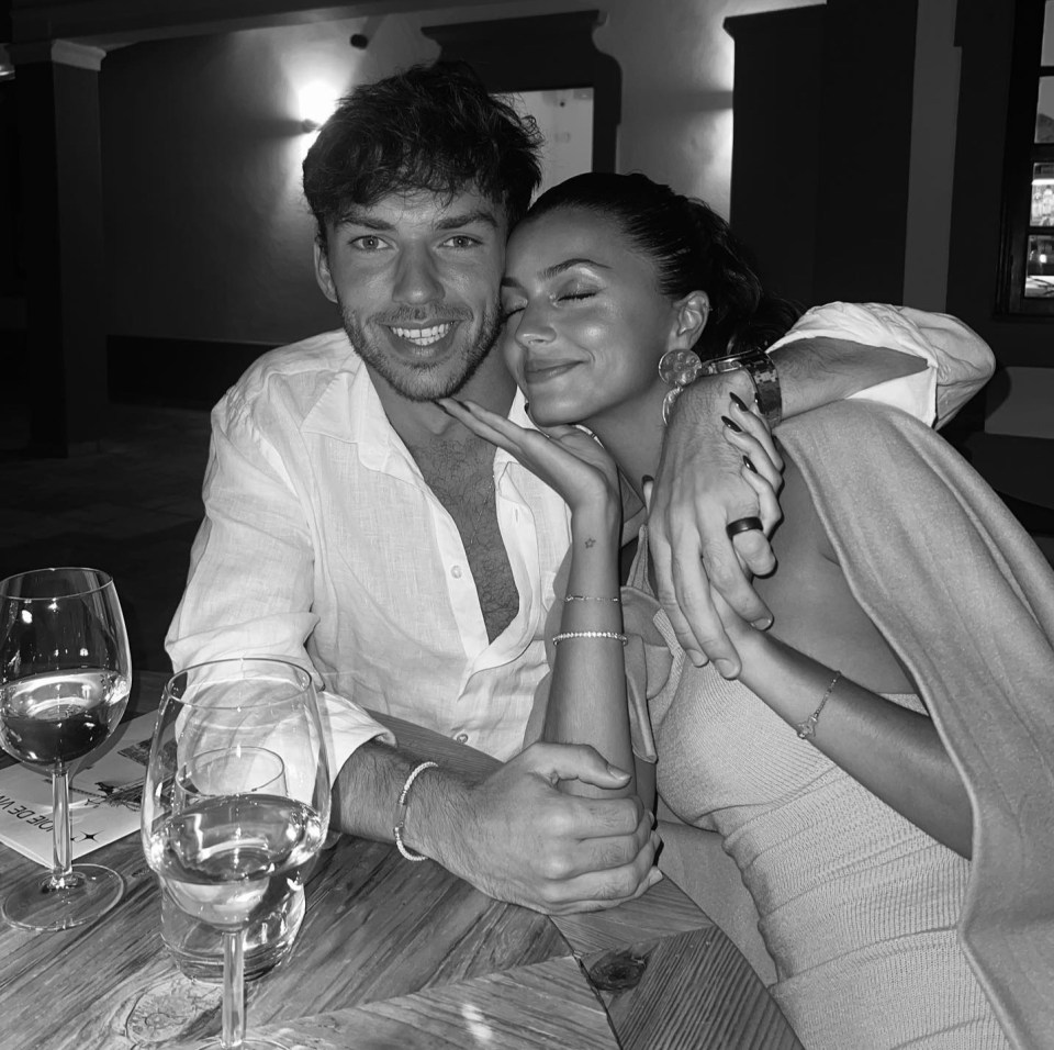 Pierre Gasly and Francisca Gomes have been spending time together in the Algarve, Portugal