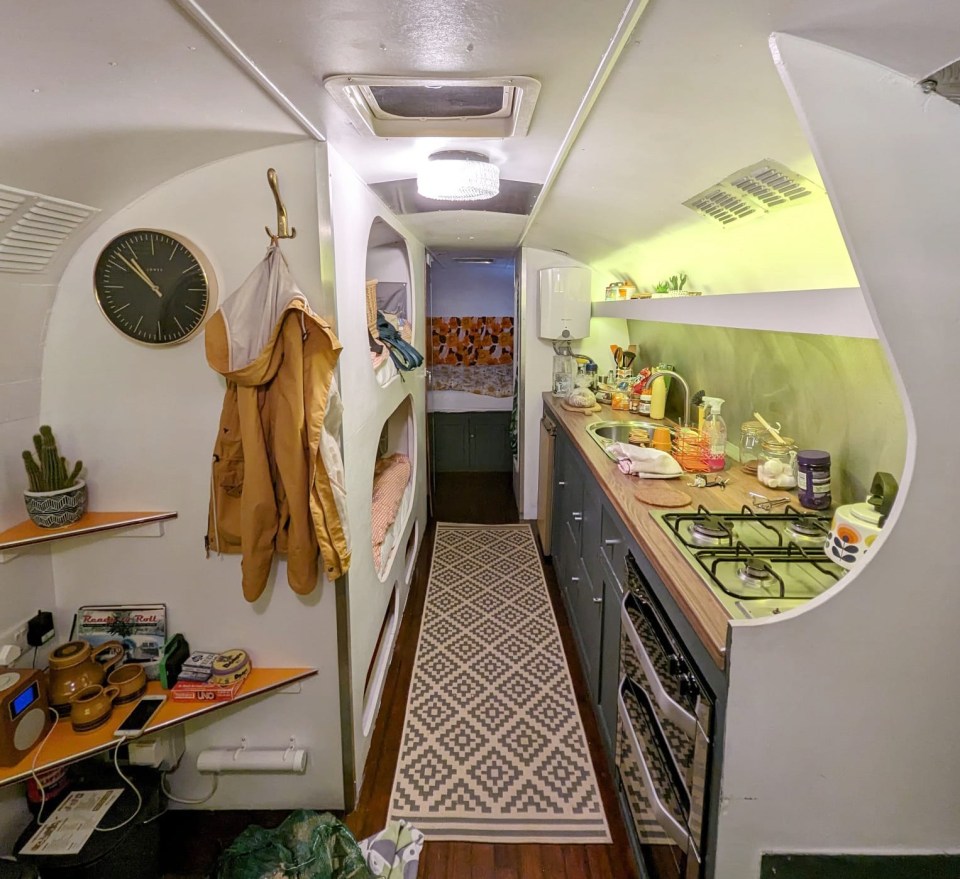 The caravan felt very homely inside and was a comfortable place to stay