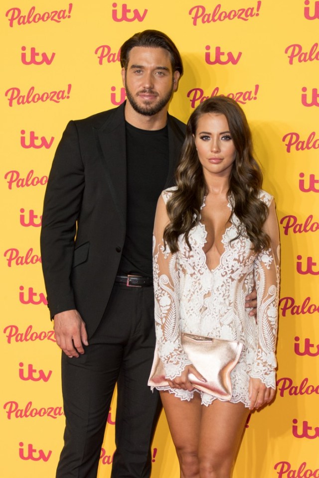 LONDON, ENGLAND - OCTOBER 16:  (L-R) James Lock and Yazmin Oukhellou attend the ITV Palooza! held at The Royal Festival Hall on October 16, 2018 in London, England.  (Photo by Jeff Spicer/WireImage)