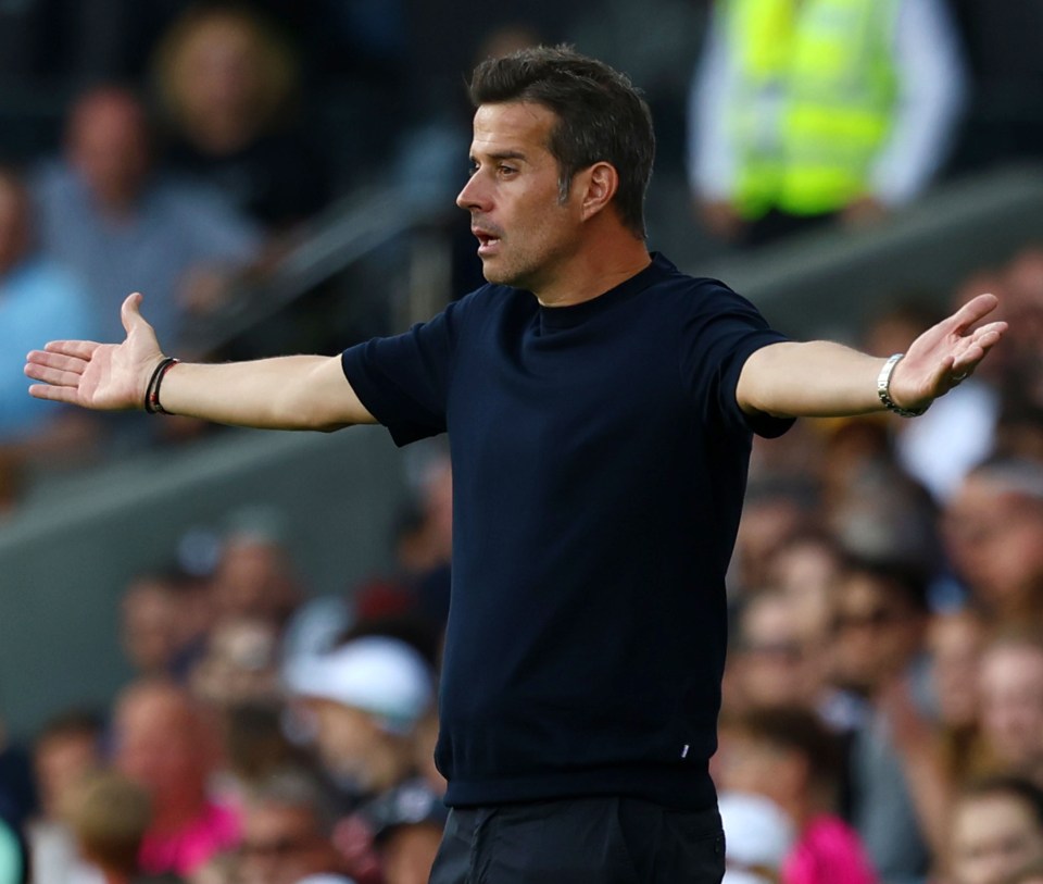 Marco Silva could not resist firing a dig at the departing striker