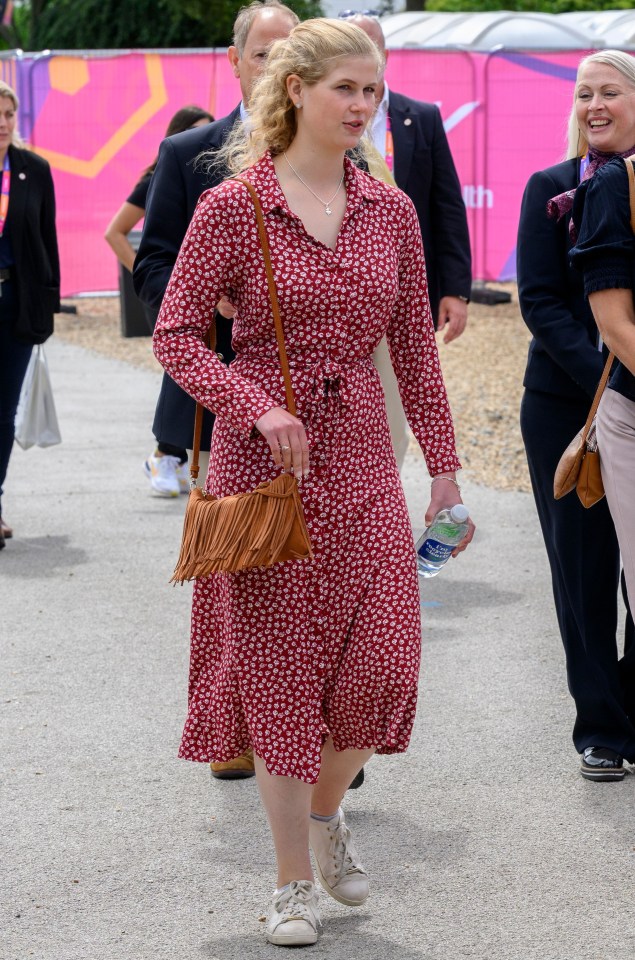 Lady Louise is now a student at St Andrews University