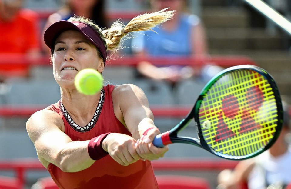 Bouchard was a Wimbledon finalist in 2014