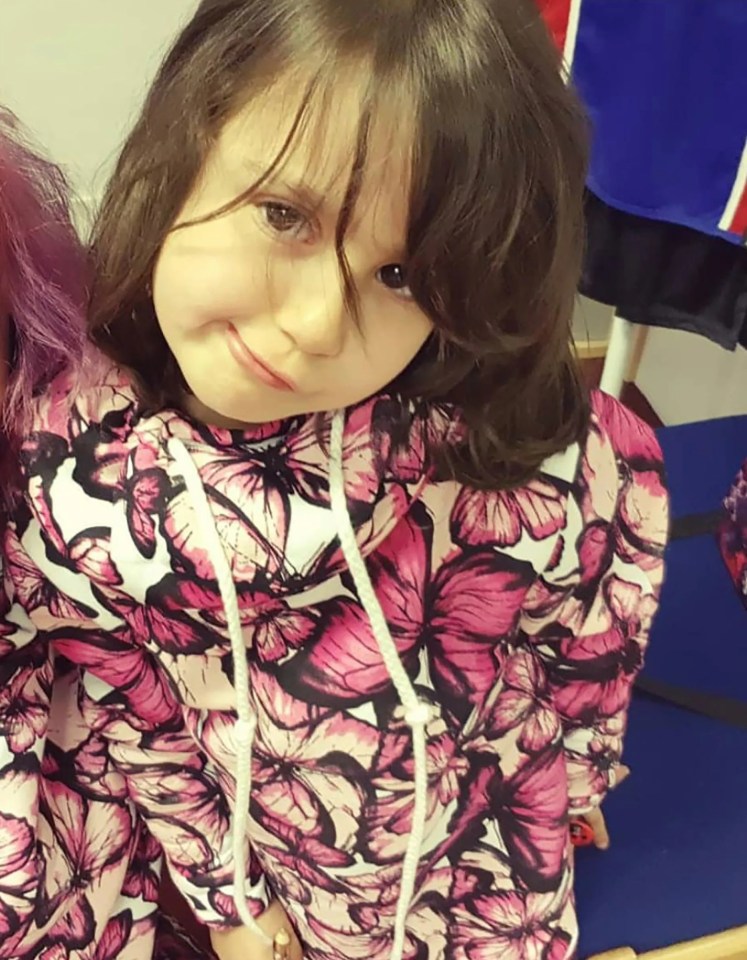 Young Sara has been named locally as the 10-year-old killed in Woking, Surrey