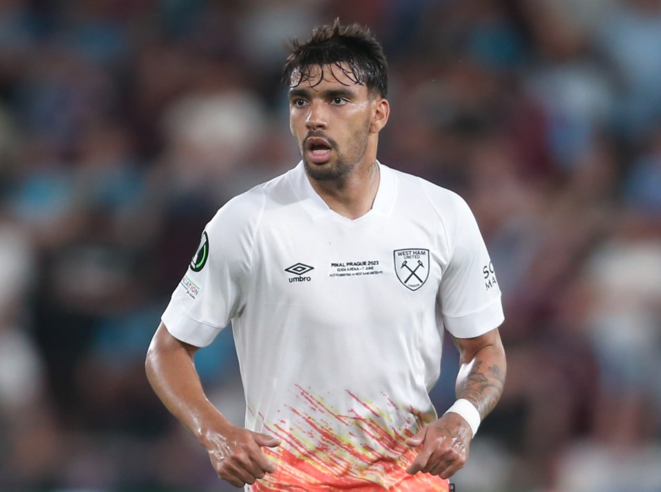 Lucas Paqueta could be on the way out of West Ham