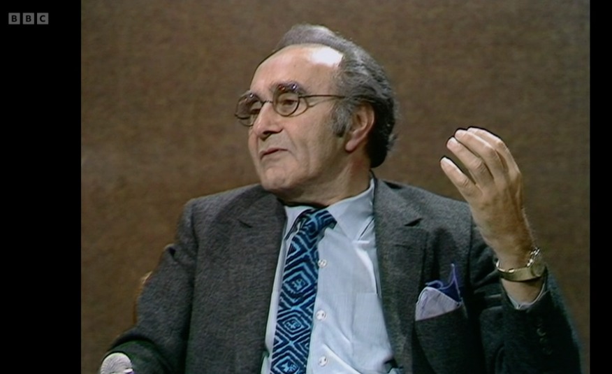 His most memorable chat was with Professor Jacob Bronowski