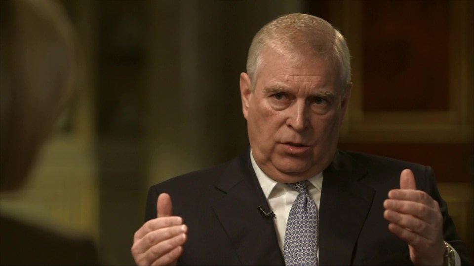 BBC Newsnight Prince Andrew and The Epstein scandal:<br />
The Newsnight Interview 9pm, BBC 2<br />
photo showing the Duke of York , speaking for the first time about his links to Jeffrey Epstein in an interview with BBC Newsnight's Emily Maitlis<br />
Grabs from BBC