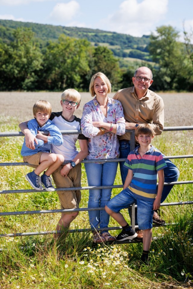 The family of five swapped the safety of Surrey for an ancient house in the sticks