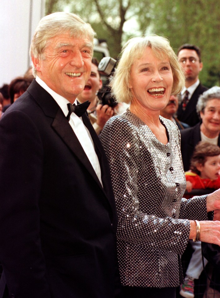 File photo dated 24/04/97 of TV chat show host Michael Parkinson arriving with his wife Mary at the Royal Albert Hall in London, for the BAFTA Award ceremony. The veteran broadcaster has died at the age of 88. Issue date: Thursday August 17, 2023. PA Photo. See PA story DEATH Parkinson. Photo credit should read: Fiona Hanson/PA Wire