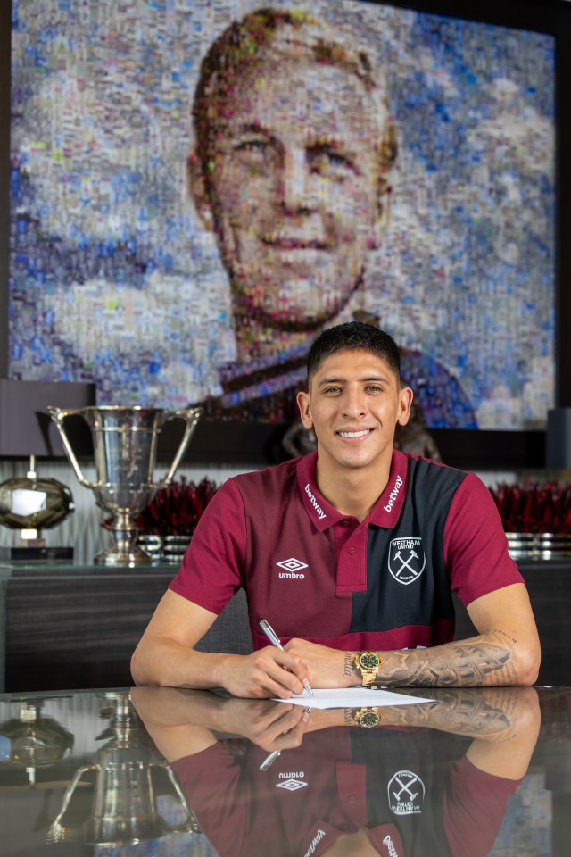 Edson Alvarez has joined West Ham from Ajax