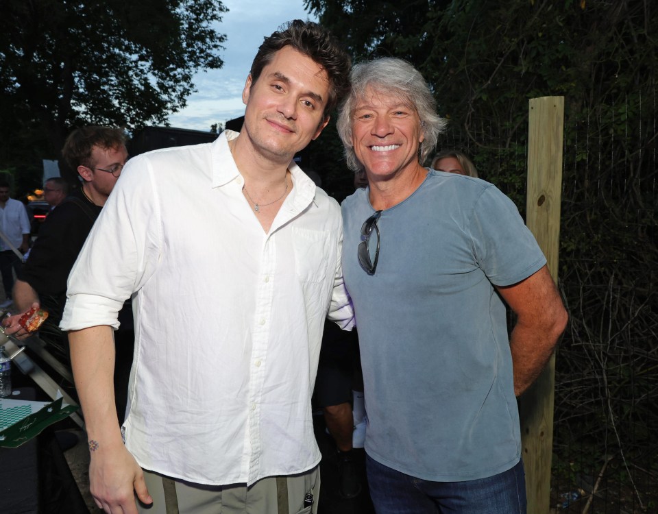 John Mayer and Jon Bon Jovi went to see Ed