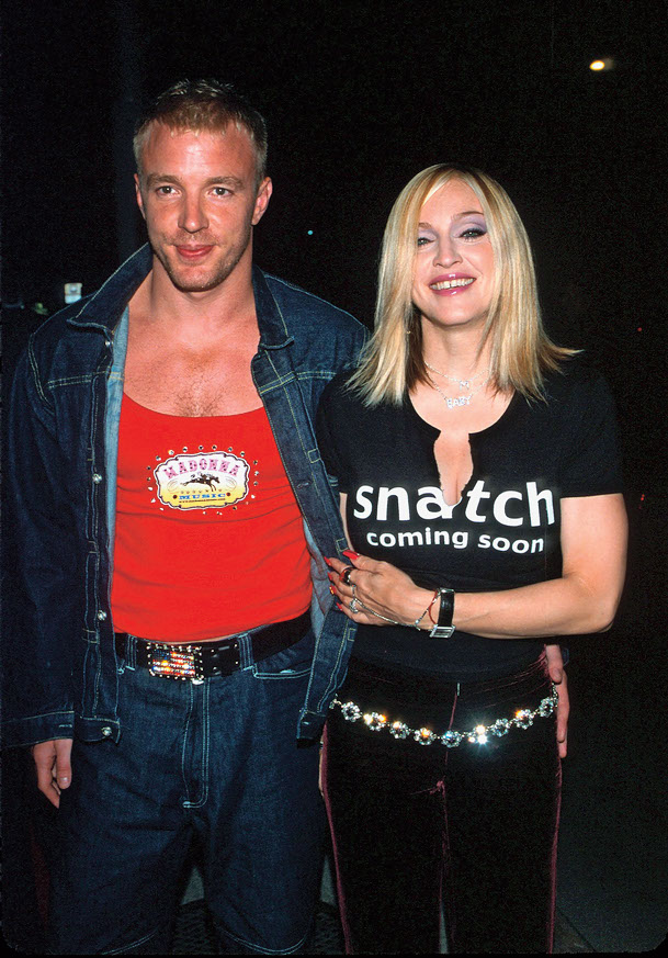 Madonna with second husband, Brit filmmaker Guy Ritchie