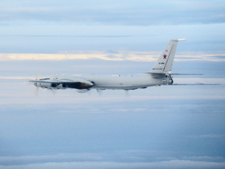 RAF Typhoon FGR4 fighters from RAF Lossiemouth were scrambled from Quick Reaction Alert (North) to intercept Russian Tupolev Tu-142 maritime reconnaissance and anti-submarine warfare (ASW) aircraft, NATO name 'Bear F'.