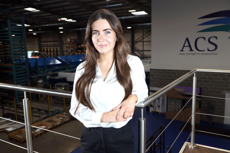 Rachel Flannery will start an apprenticeship in business admin with ACS Steel in September