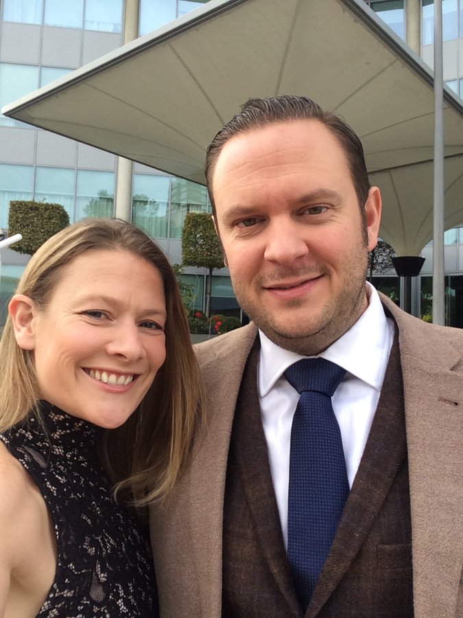 Gow reserved special praise for Sky Sports for their support of husband Jamie Coley