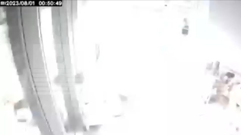 Footage shows the moment of the explosion on Moscow's government building