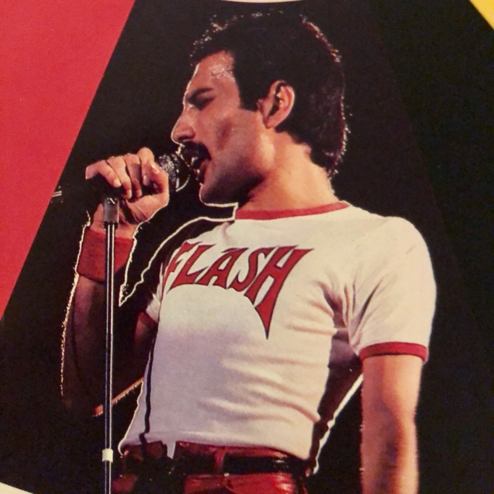 Queen frontman Freddie wore this outfit during Queen's 1991 tour