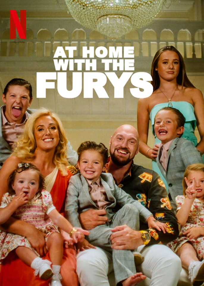 Paris, Tyson and their kids have been starring in At Home With the Furys on Netflix, which aired this month