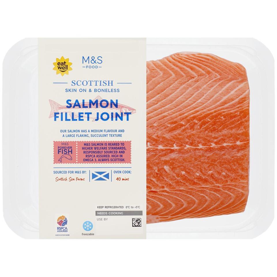 McGuckian suggested switching things up with salmon