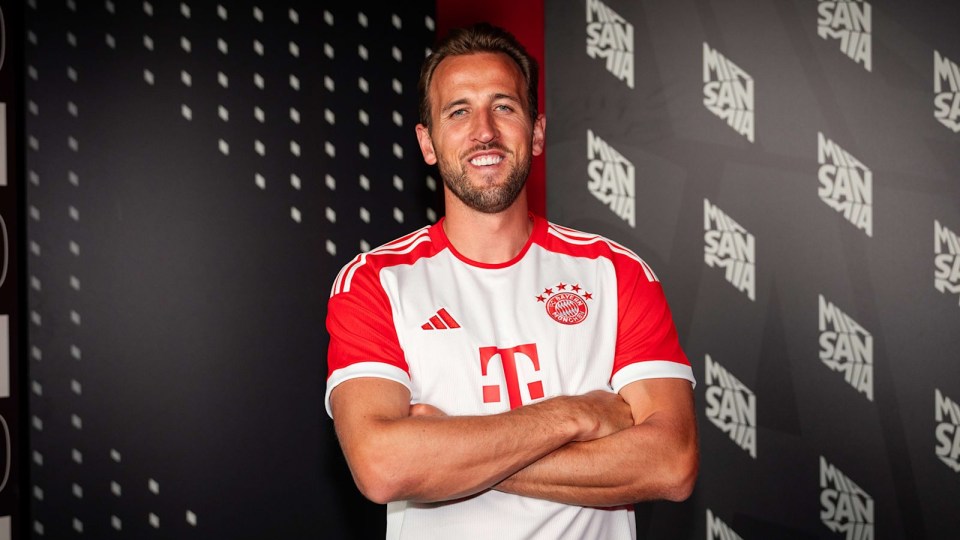 Harry Kane has competed a £104million move to Bayern Munich