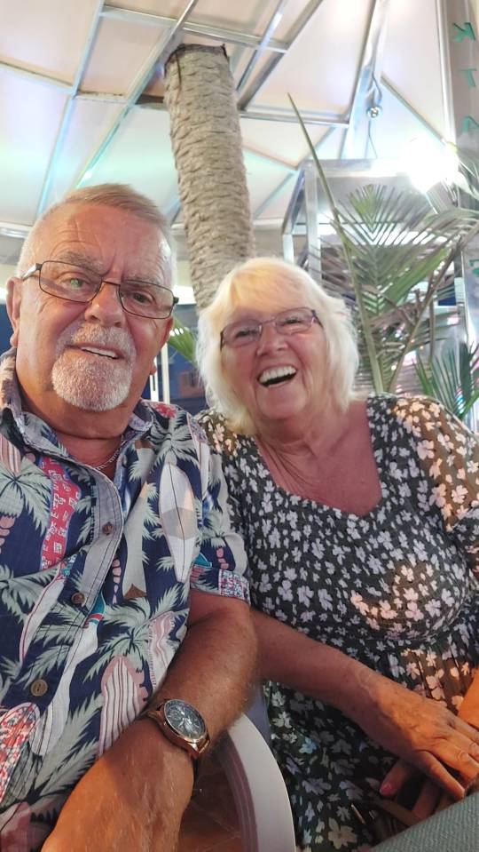 Ken Blanks and his wife Lisa may be stranded for 12 days before they can get home