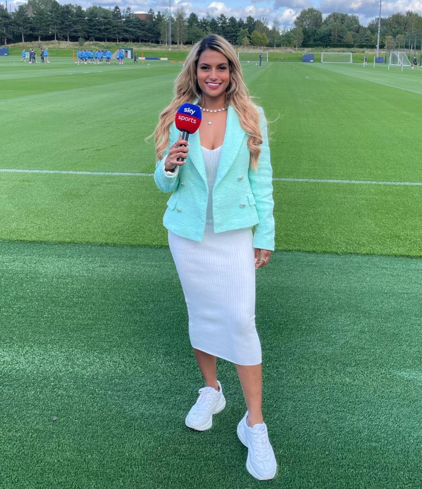 The Sky Sports presenter is hugely popular with viewers