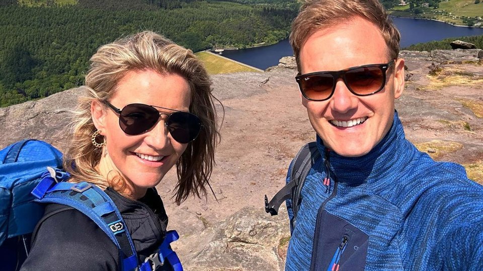 Dan Walker admitted tears were shed while filming Channel 5 travel show with Helen Skelton Credit: Dan Walker/Instagram