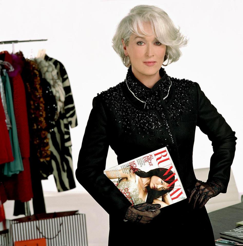 RYM93C MERYL STREEP, THE DEVIL WEARS PRADA, 2006