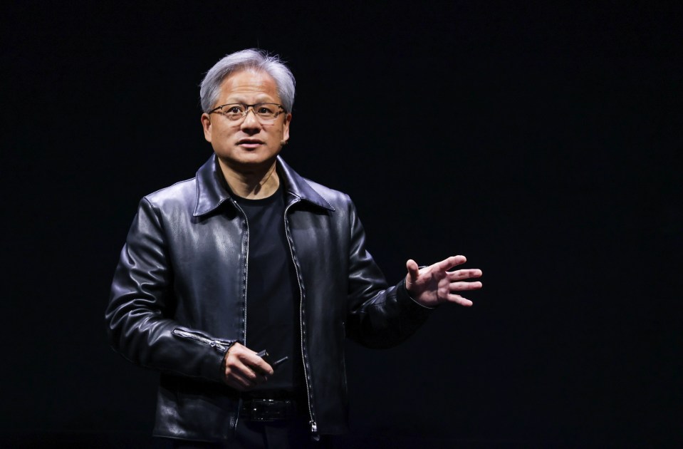 Nvidia CEO Jensen Huang saw his 3.5 per cent stake in the company leap by as much as ten per cent from £33billion