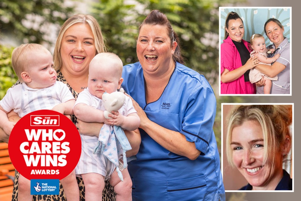 We reveal the women up for the best midwife gong at The Sun's Who Cares Wins awards