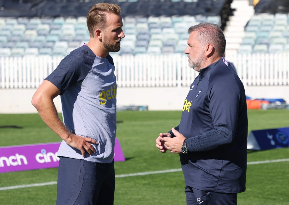 Ange Postecoglou is searching for Harry Kane's replacement