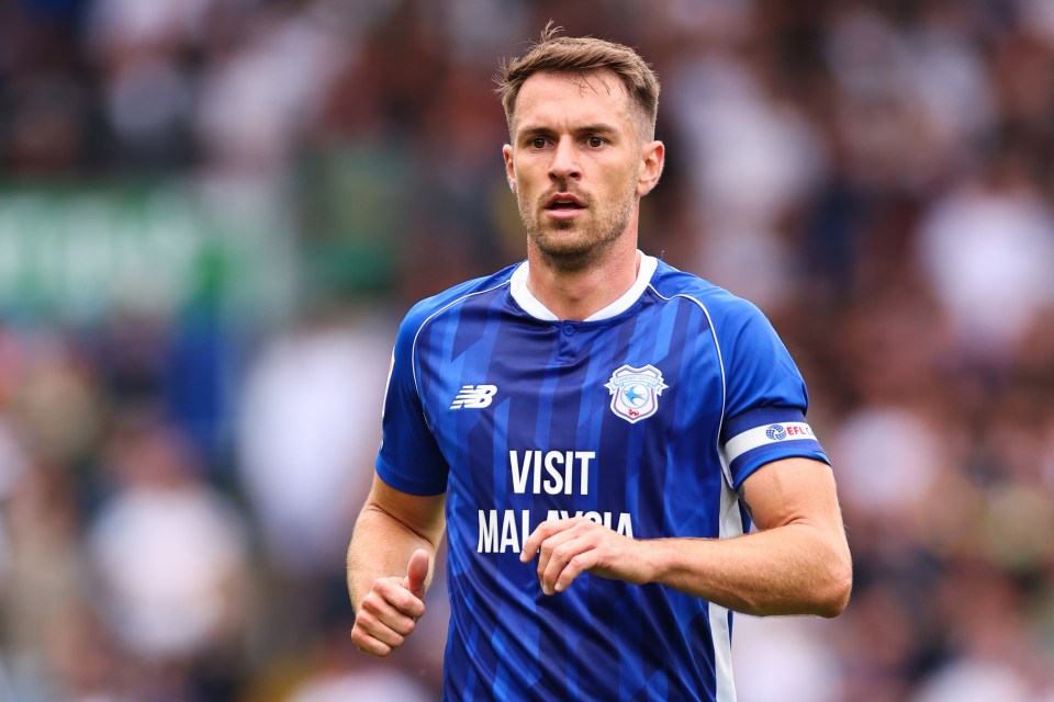 Aaron Ramsey made his second Cardiff debut against Leeds