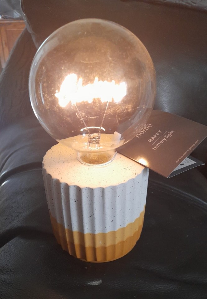 An eagle-eyed shopper was delighted with this light that was slashed to just 80p