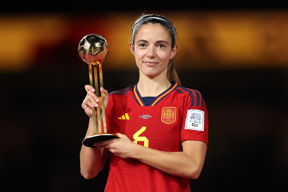 Bonmati won the Golden Ball