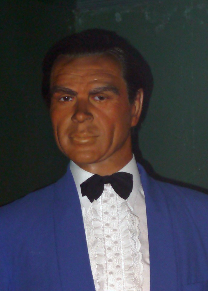 WE’RE neither shaken nor stirred by this wax work. It’s a Dr No-no from us