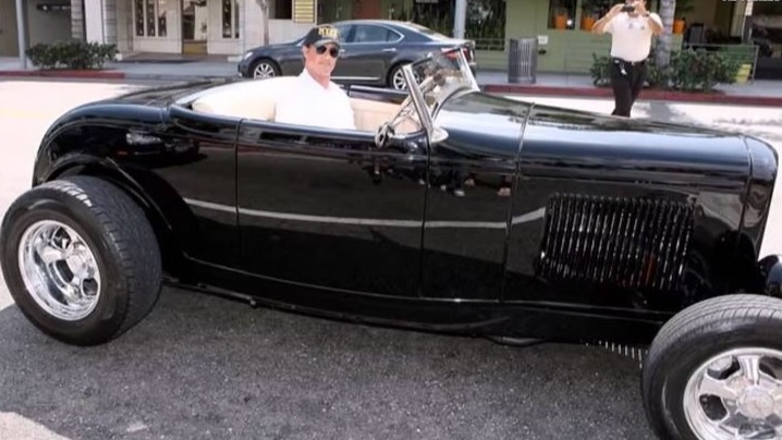 Sylvester Stallone has amassed an incredible garage of motors including his 1932 Ford Hot Rod