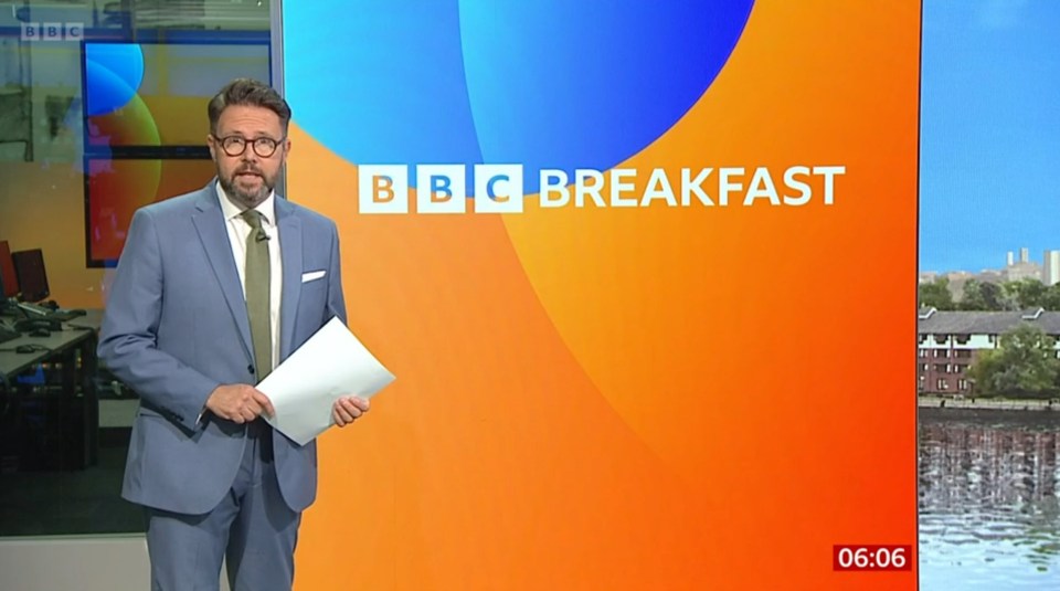 The flagship breakfast programme usually airs from 6am until 9:15am on BBC One